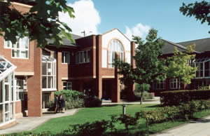 Main entrance to the School